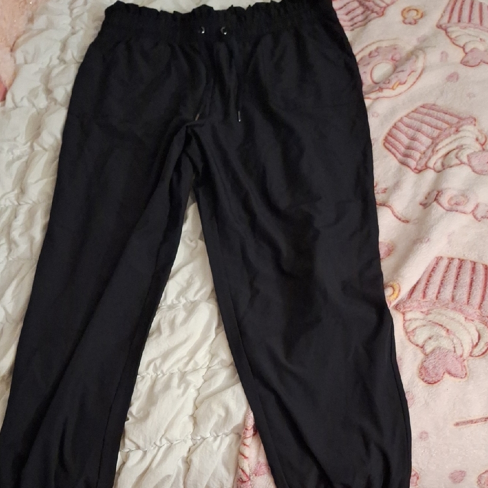 Jockey Black Elastic Waist Pants